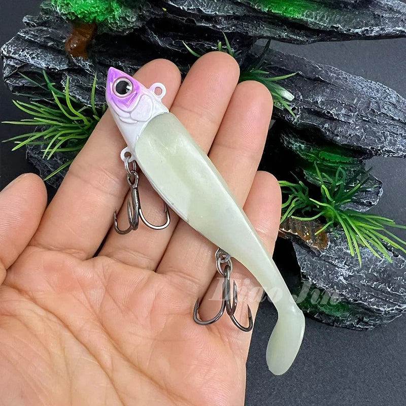 Soft Rubber Jig Head Fishing Lure