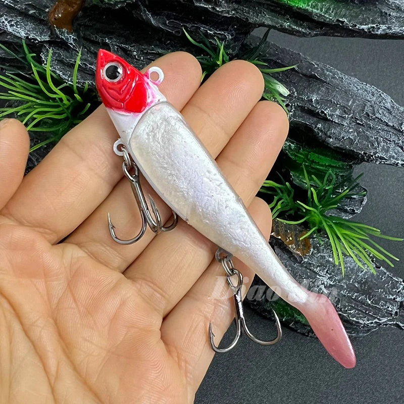 Soft Rubber Jig Head Fishing Lure