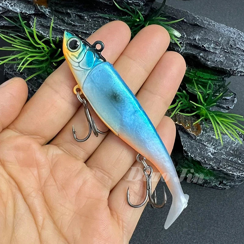 Soft Rubber Jig Head Fishing Lure