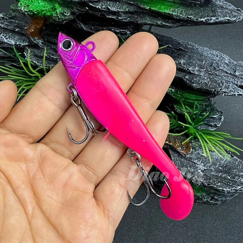 Soft Rubber Jig Head Fishing Lure