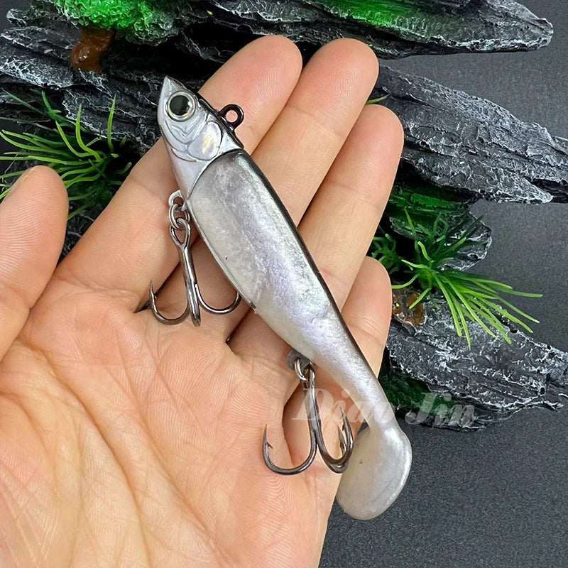 Soft Rubber Jig Head Fishing Lure
